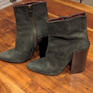 Acne suede ankle boots sz 39